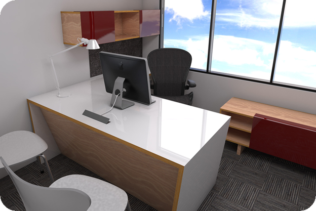 Furniture 3d retail display rendering services